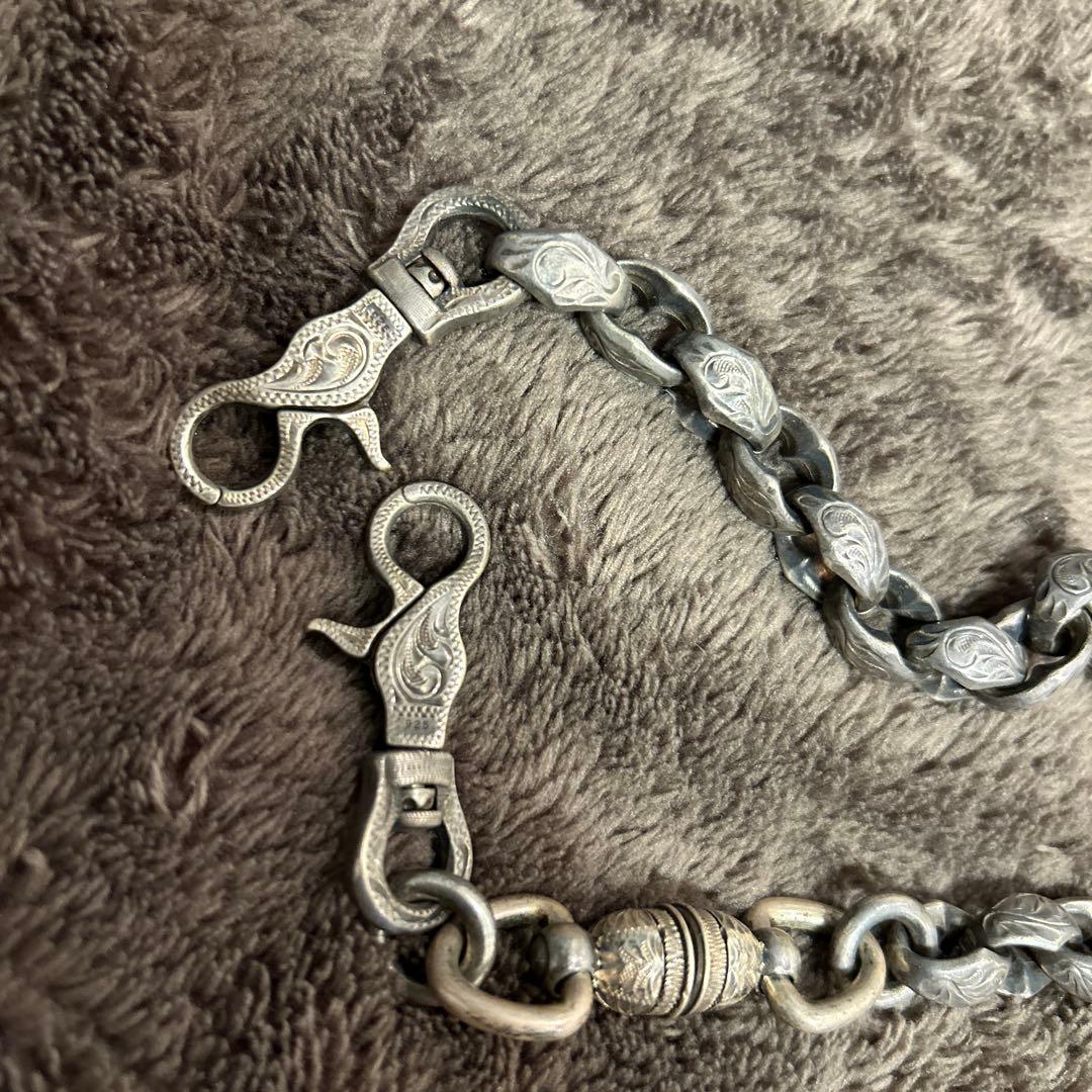 FUNNY シルバー ウォレットチェーン