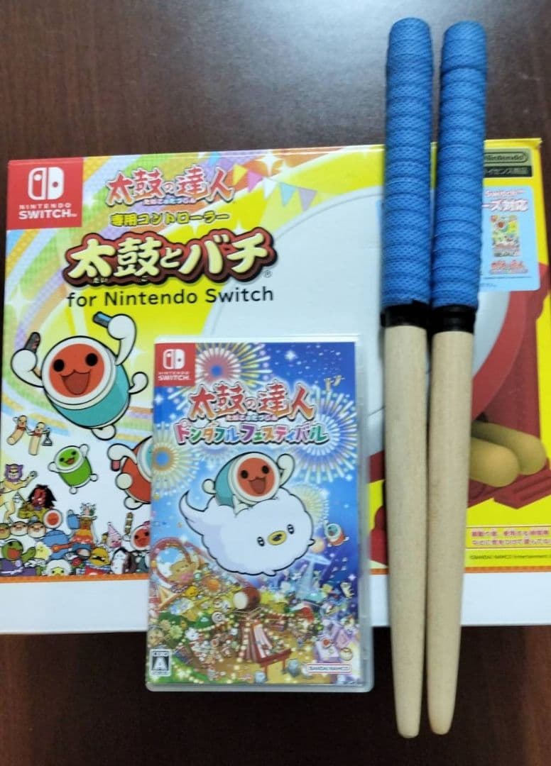 太鼓の達人 (ドンダフルフェスティバル) ＆太鼓セット