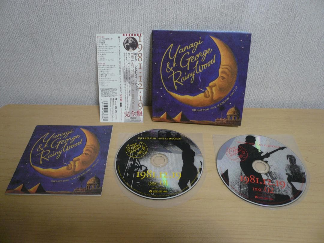 柳ジョージ＆レイニーウッド「THE LAST TUNE ～2CD完全盤」紙ジャケ