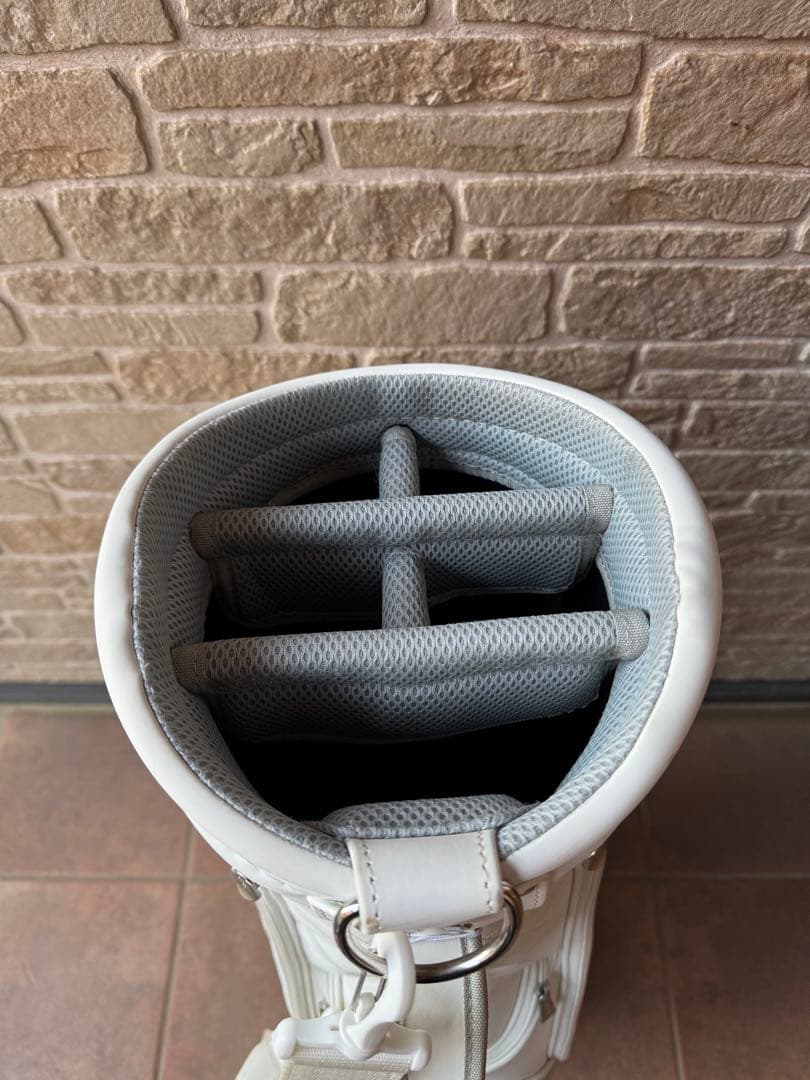 希少　adidas アディダス　ゴルフ　レディース　キャディーバッグ　ホワイト