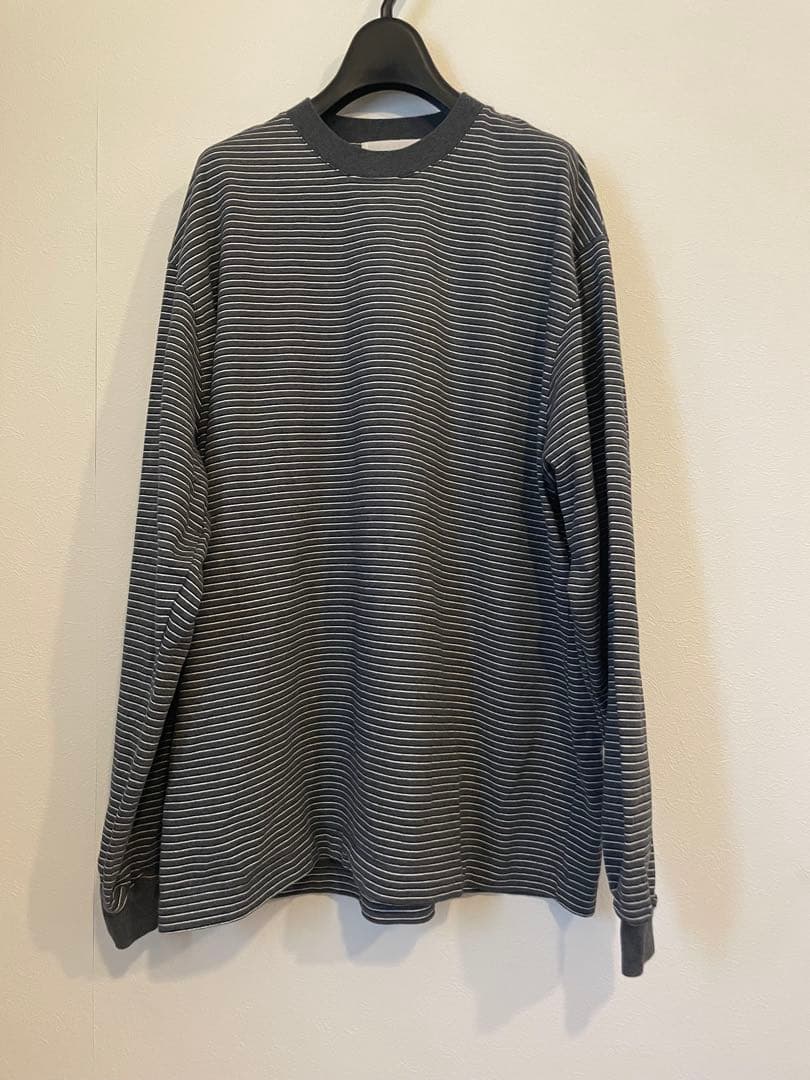 トップス everyone border long sleeve t-shirt L