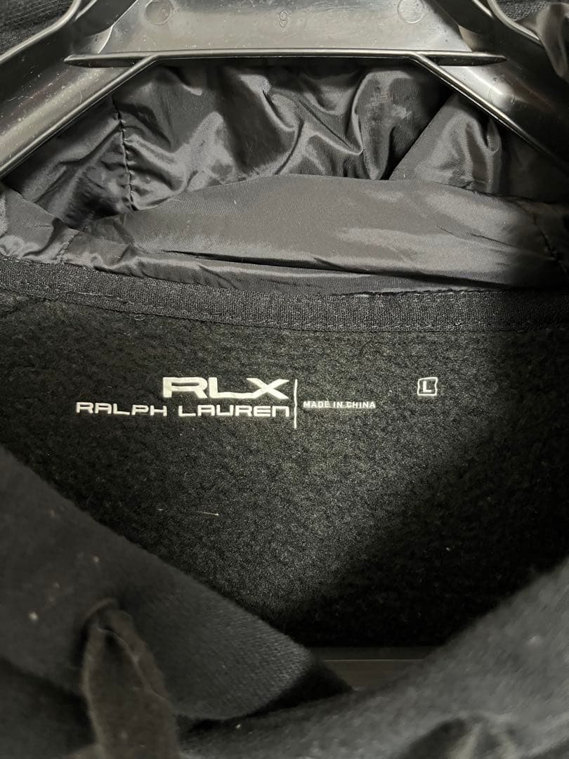 c*o様 RLX　ラルフローレン　ゴルフ　ハイブリッドダウン　パーカー　ブラック