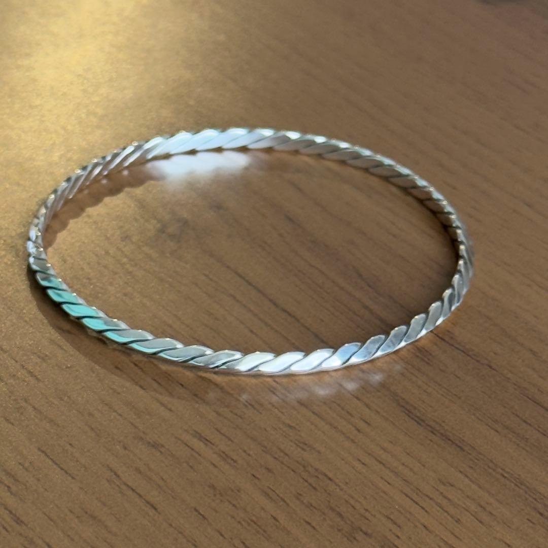 Tiffany & Co. ナイフエッジ ツイスト バングル ティファニー