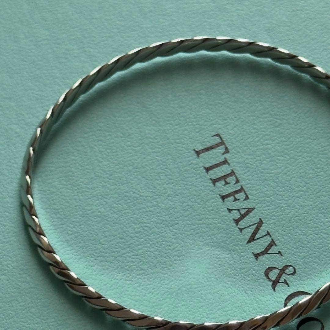 Tiffany & Co. ナイフエッジ ツイスト バングル ティファニー