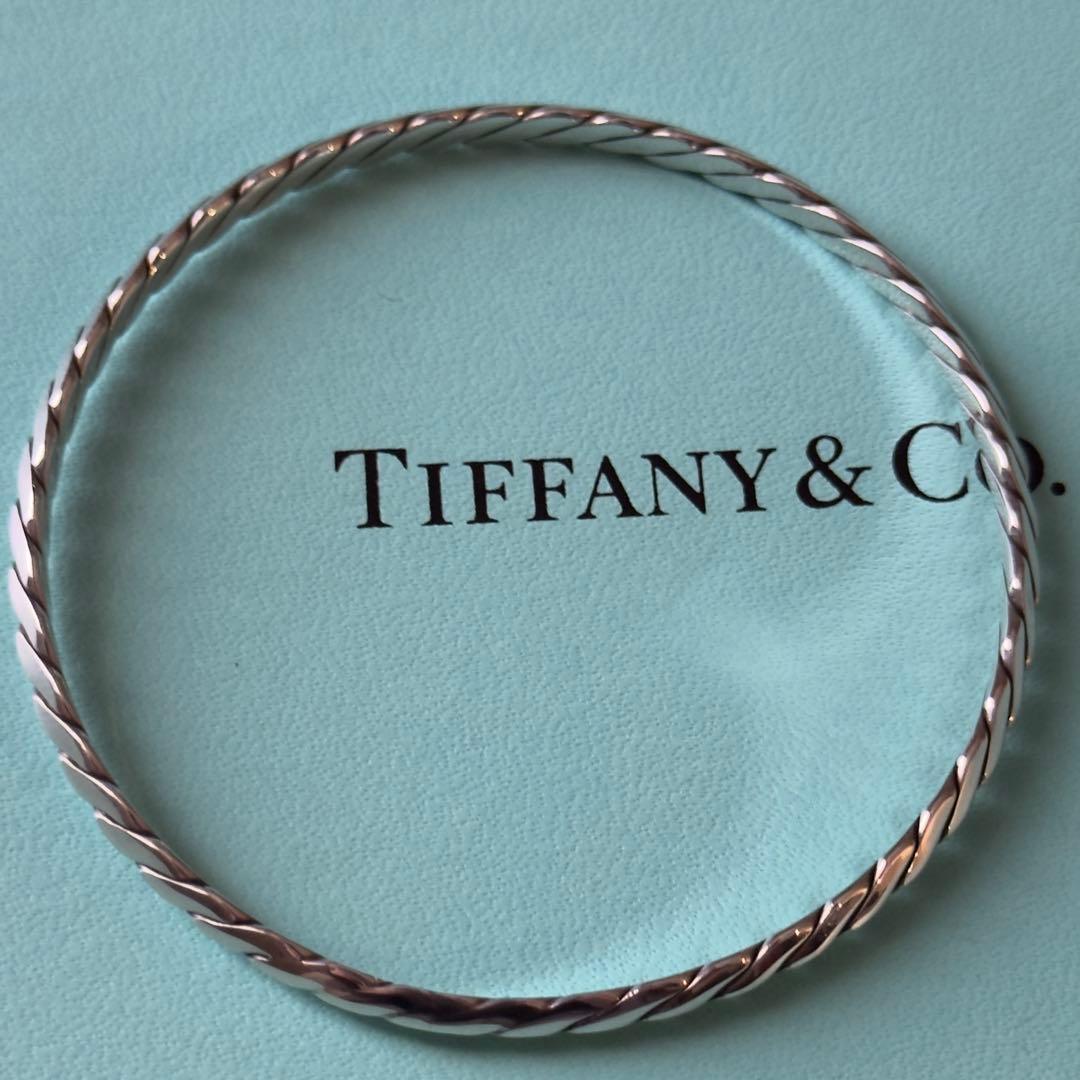 Tiffany & Co. ナイフエッジ ツイスト バングル ティファニー