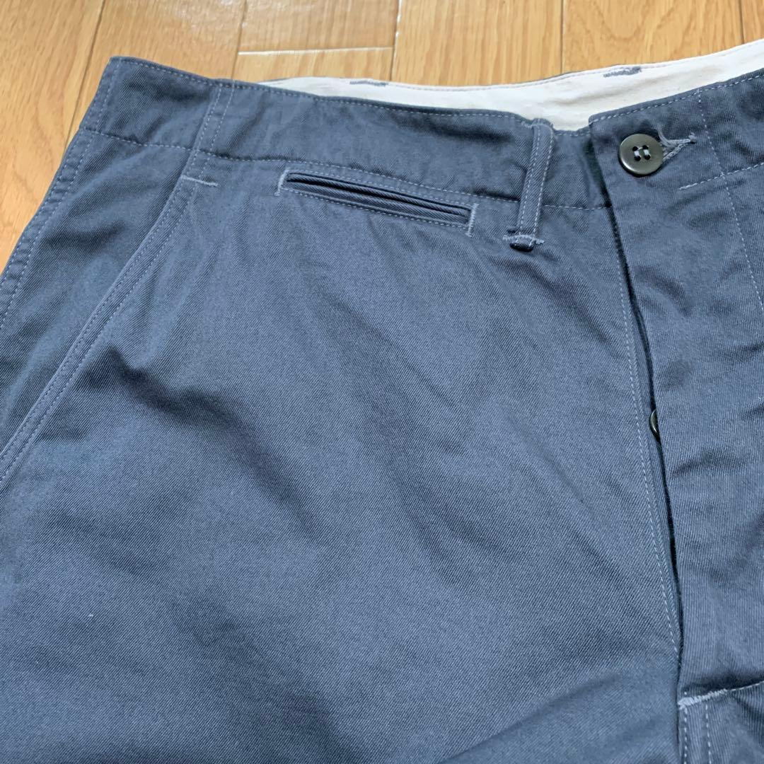 ウエアハウス 1082チノパン　ブルーグレー W36
