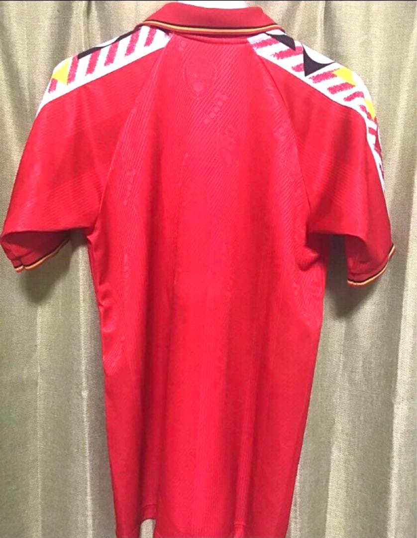 サッカー ユニフォーム 90s ワールドカップ FIFA 赤い悪魔 ベルギー代表