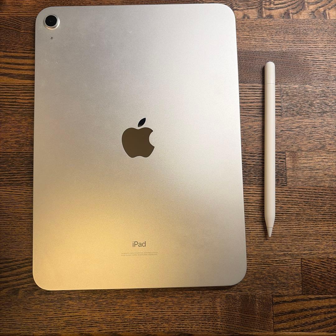 iPad 10世代 64GB WiFi シルバー Apple Pencil