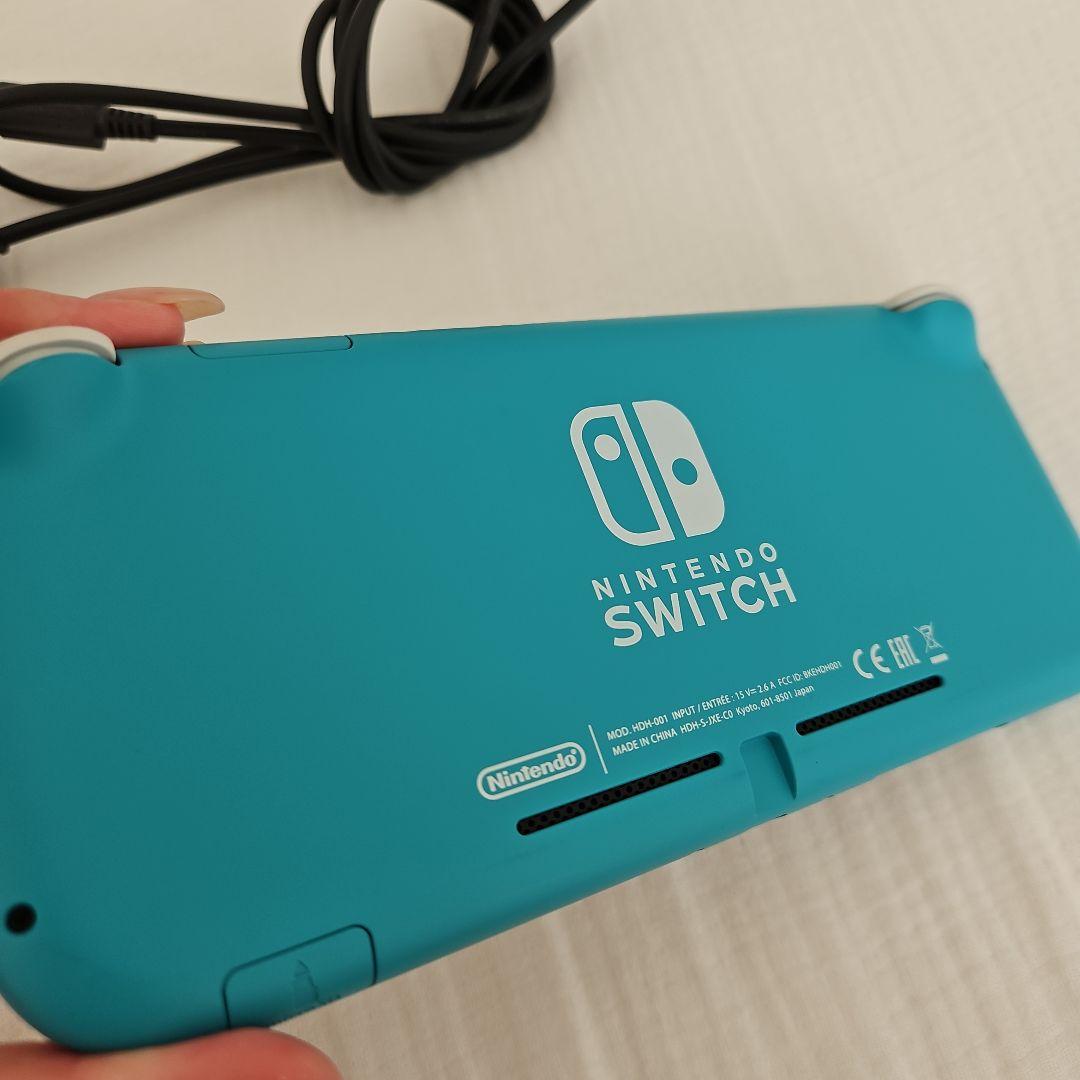 Nintendo Switch Lite ターコイズ ACアダプター付き