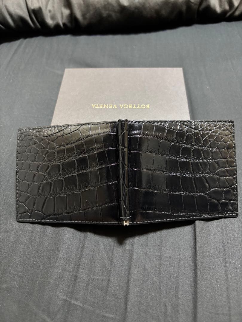 最終価格　BOTTEGA VENETA クロコダイル　マネークリップ