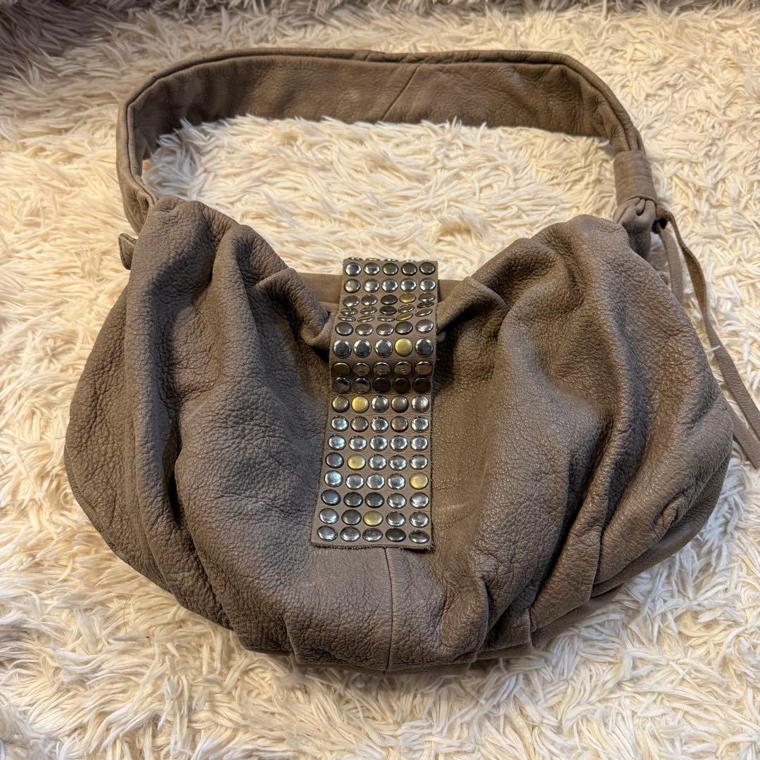 【希少】 TRES archive Y2K ワンショルダー バッグ グレージュ