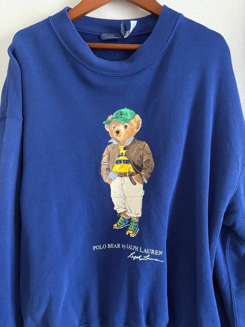 【一度のみ着用】　Polo by Ralph Lauren ポロベア　スウェット