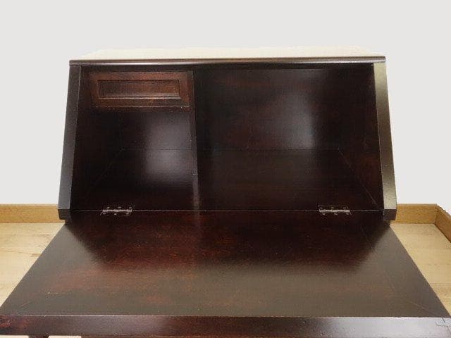 松本民芸家具　座ビューロー　ライティング　引手　座机　 再塗装済　ＵＳＥＤ
