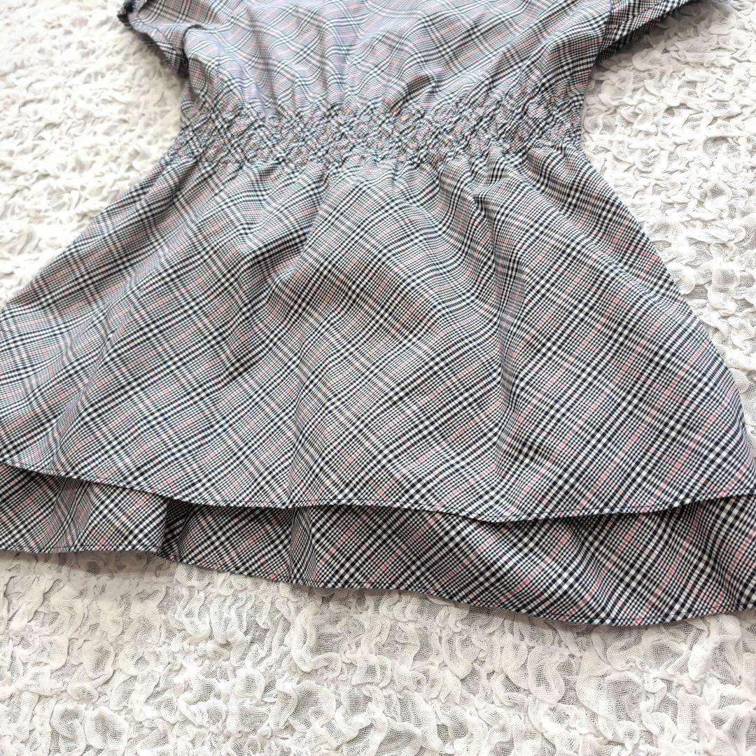新品☆ BURBERRY BLUE LABEL トップス チュニック 半袖 38