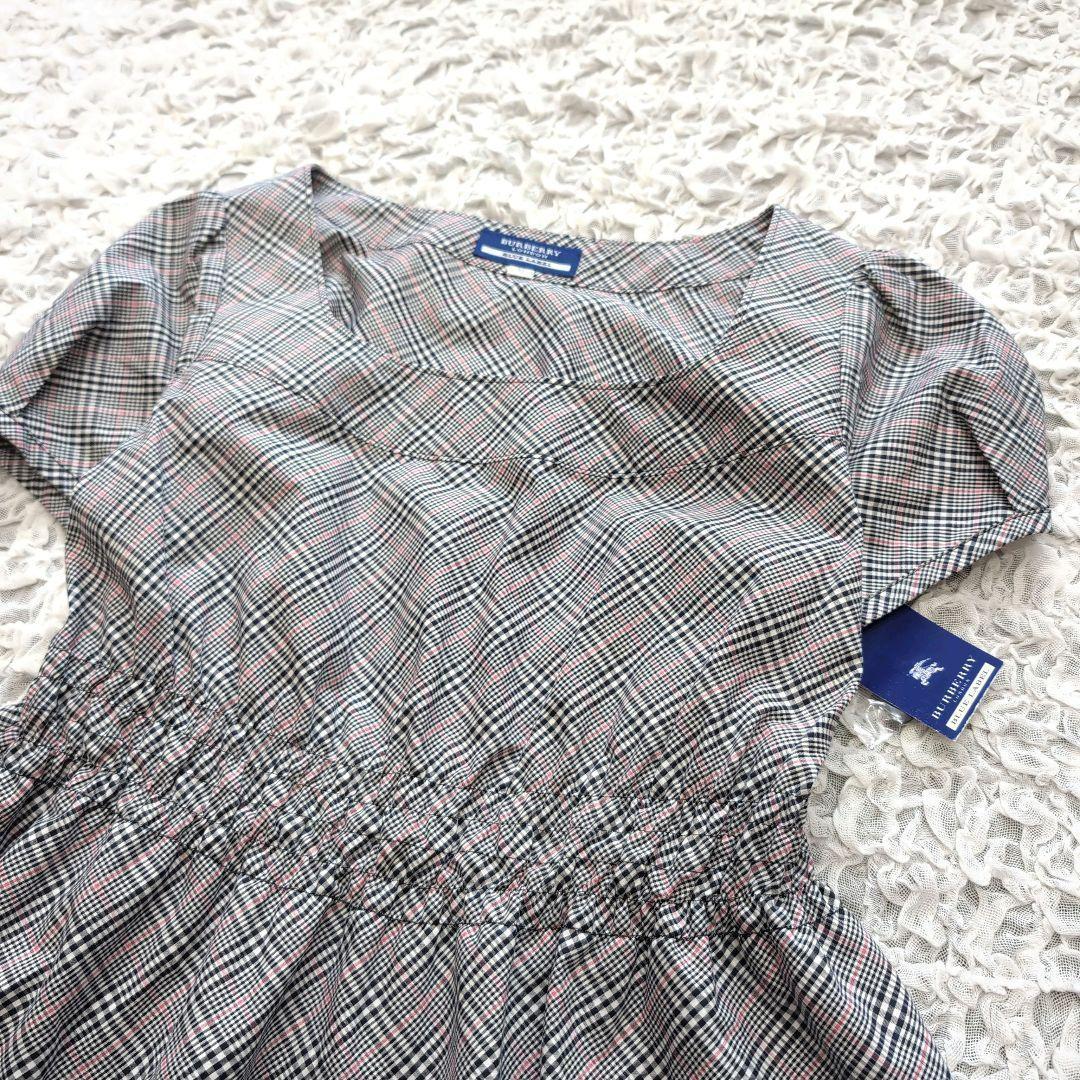 新品☆ BURBERRY BLUE LABEL トップス チュニック 半袖 38