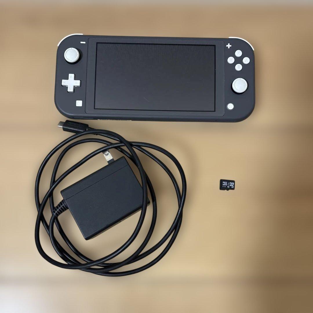 Nintendo Switch Lite 充電器及びマイクロSD32GB付き