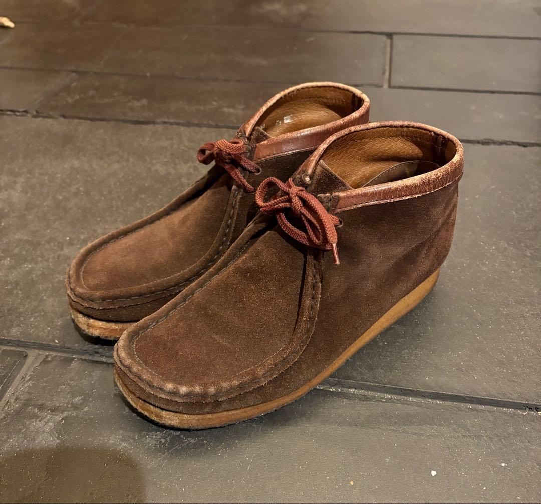 【希少 アイルランド製】クラークス ブラウン ワラビー 90s 7ハーフ