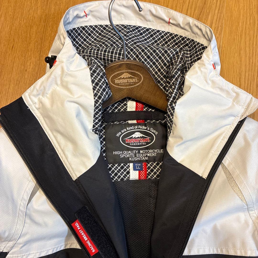 KUSHITANI クシタニ アメニタジャケット LL 白×黒カラー 2023年