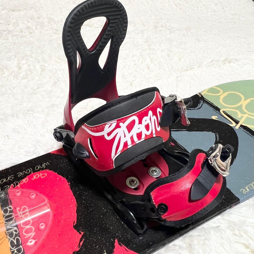 キッズ スノーボードセット SPOON スプーン BOMBER ボンバー　118