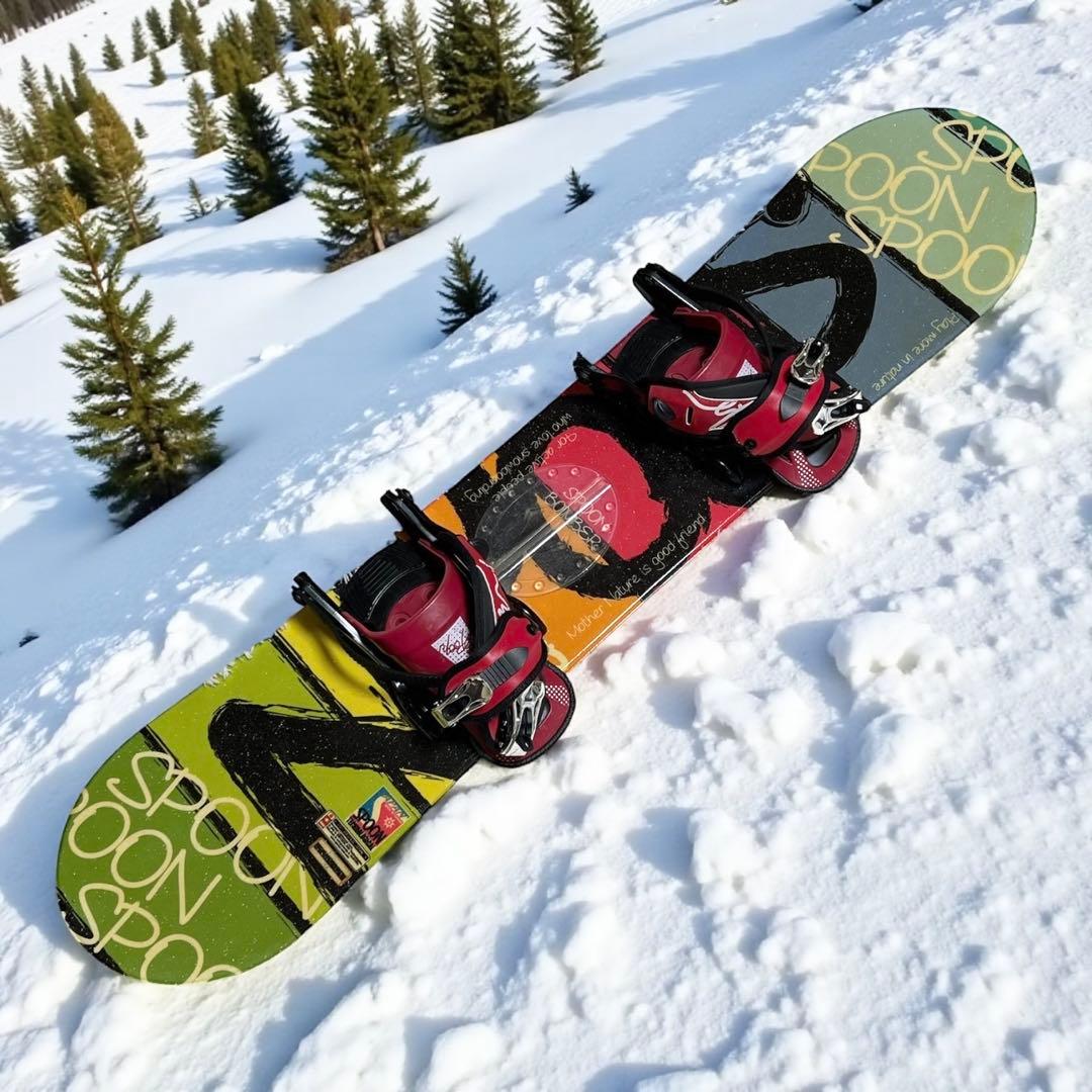 キッズ スノーボードセット SPOON スプーン BOMBER ボンバー　118