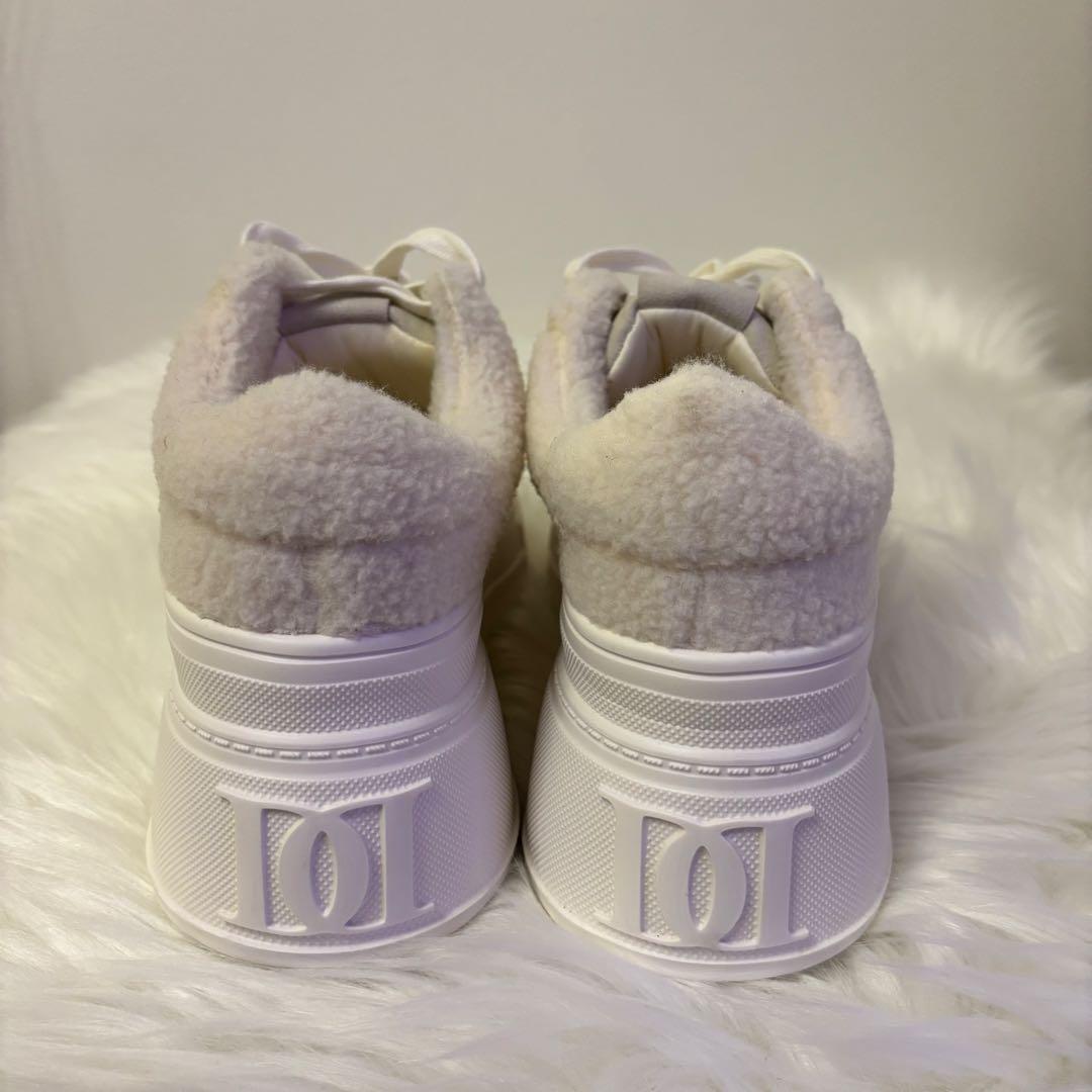 未使用級☆ Darich ダーリッチ　プラットフォーム ボア 厚底 スニーカー