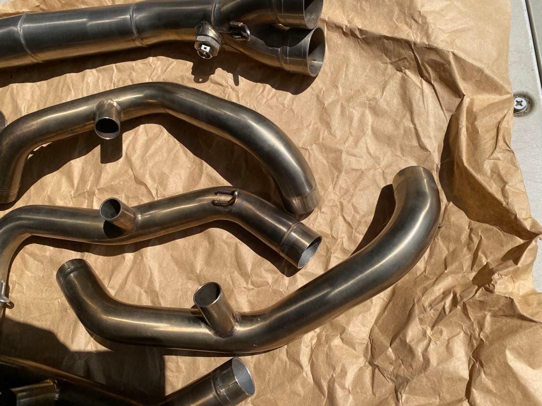 ZX25R用 LCI Parts ショートカーボンフルエキマフラー