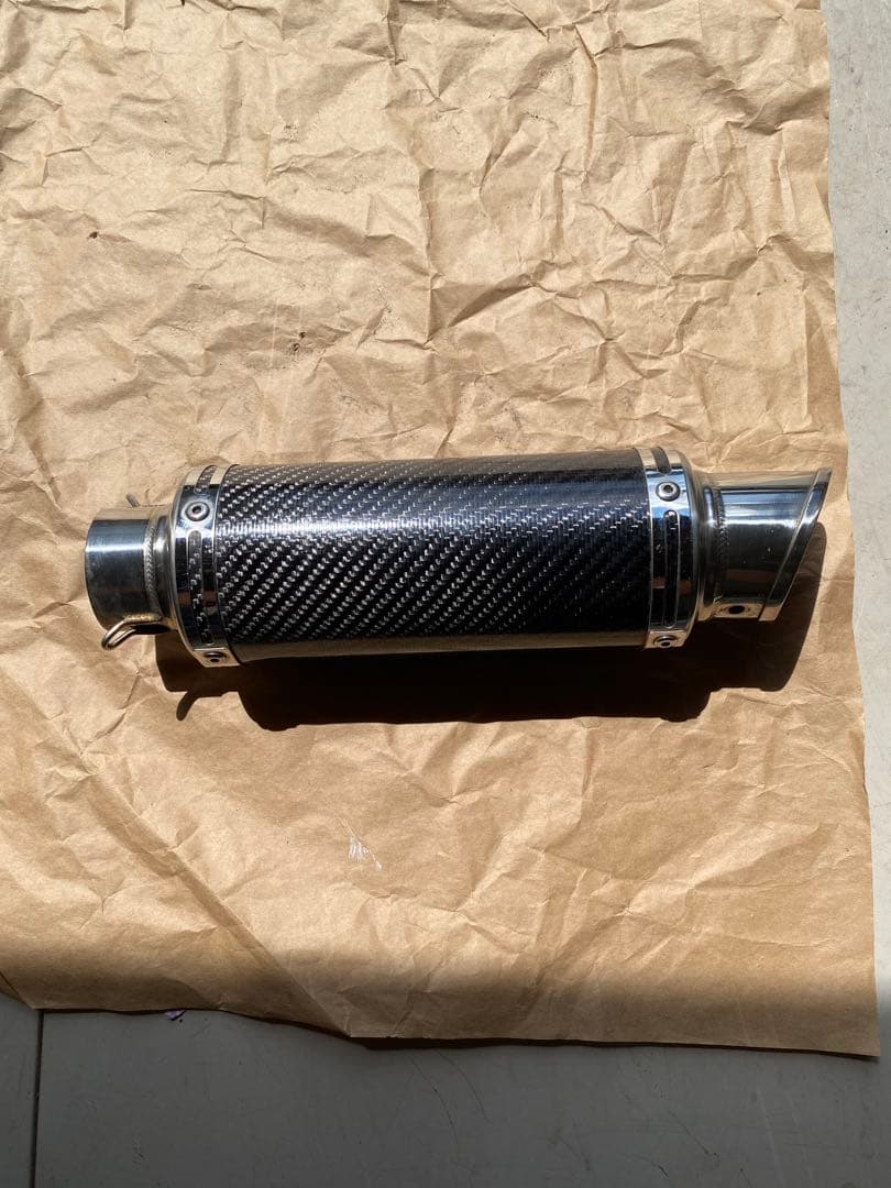 ZX25R用 LCI Parts ショートカーボンフルエキマフラー