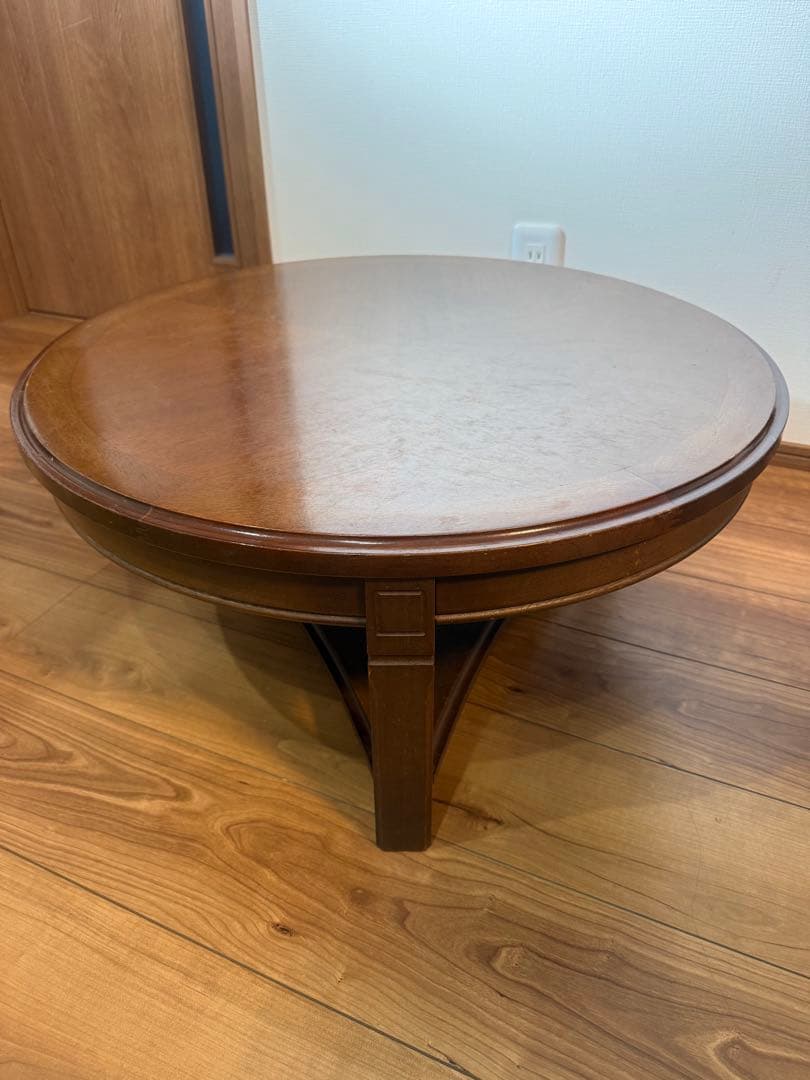 マルニ木工 地中海シリーズ サイドテーブル ラウンドテーブル　コーヒーテーブル