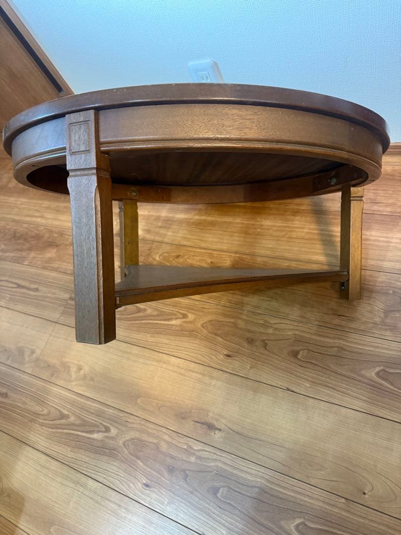 マルニ木工 地中海シリーズ サイドテーブル ラウンドテーブル　コーヒーテーブル