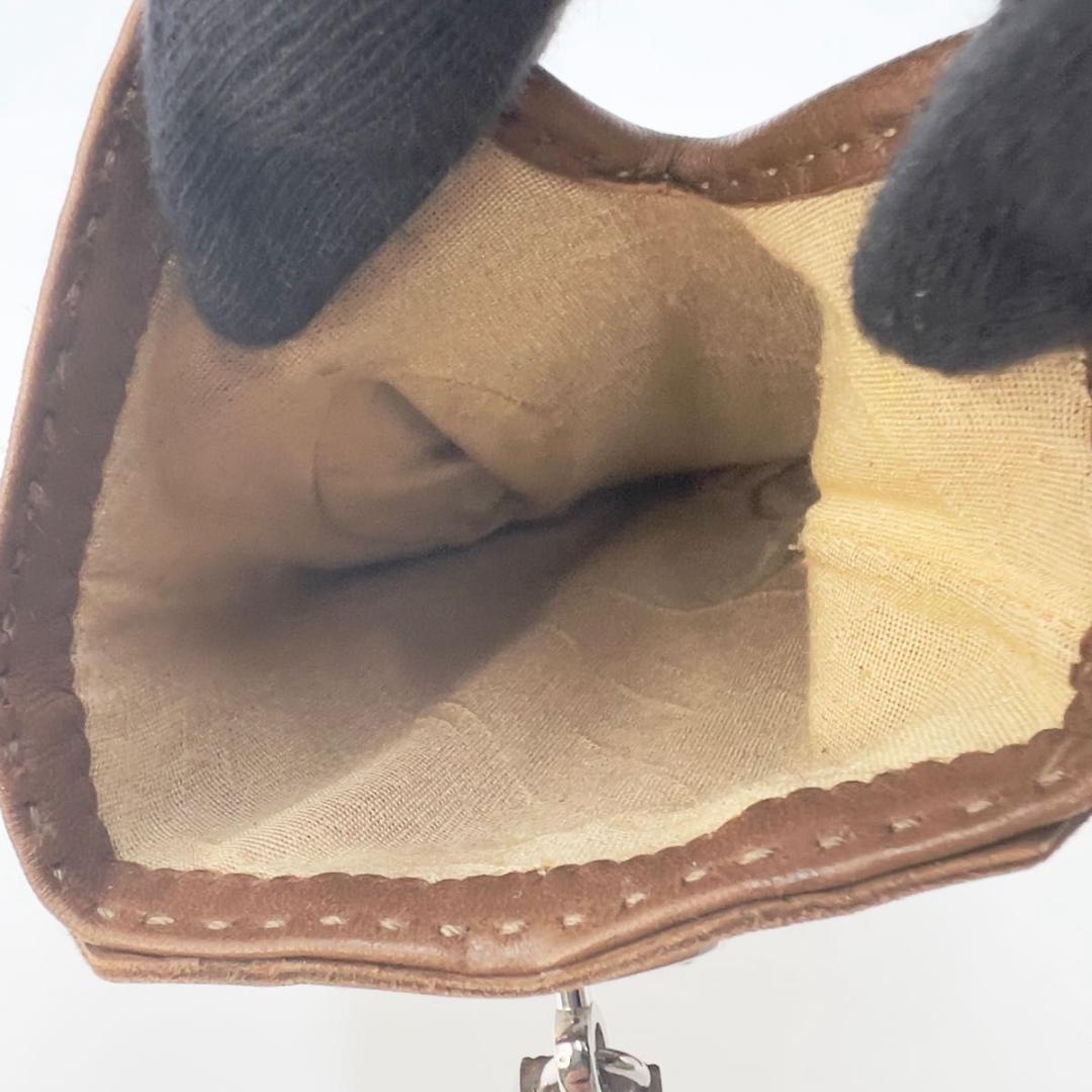 【専用品】HERMS エルメス レザーグローブ ケリー金具 茶 サイズ8