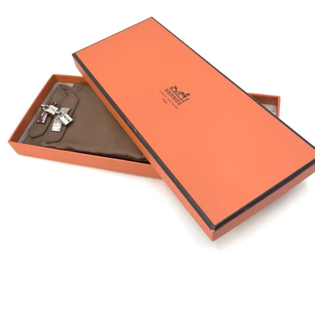 【専用品】HERMS エルメス レザーグローブ ケリー金具 茶 サイズ8