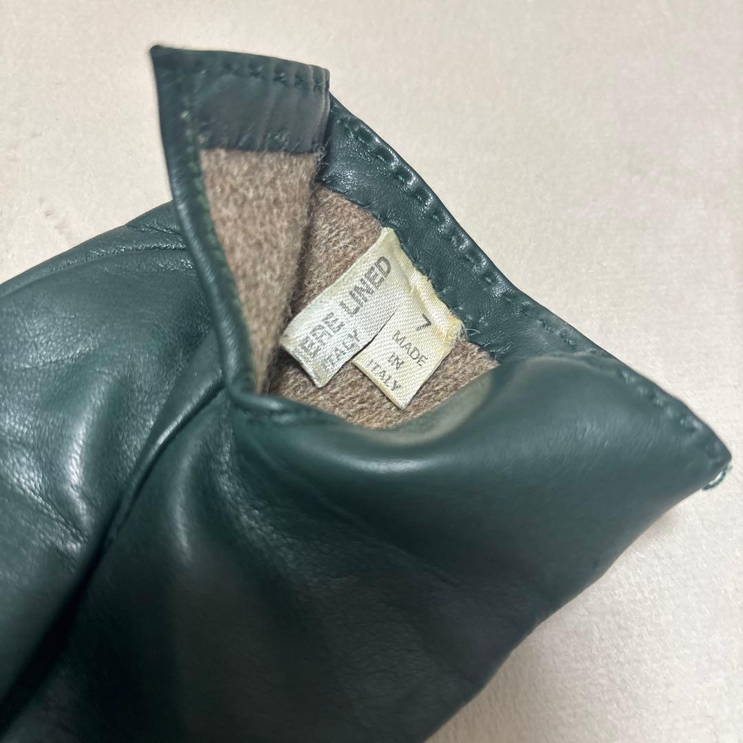 【レア物】オールド グッチ 手袋 グローブ ホースビット バンブー