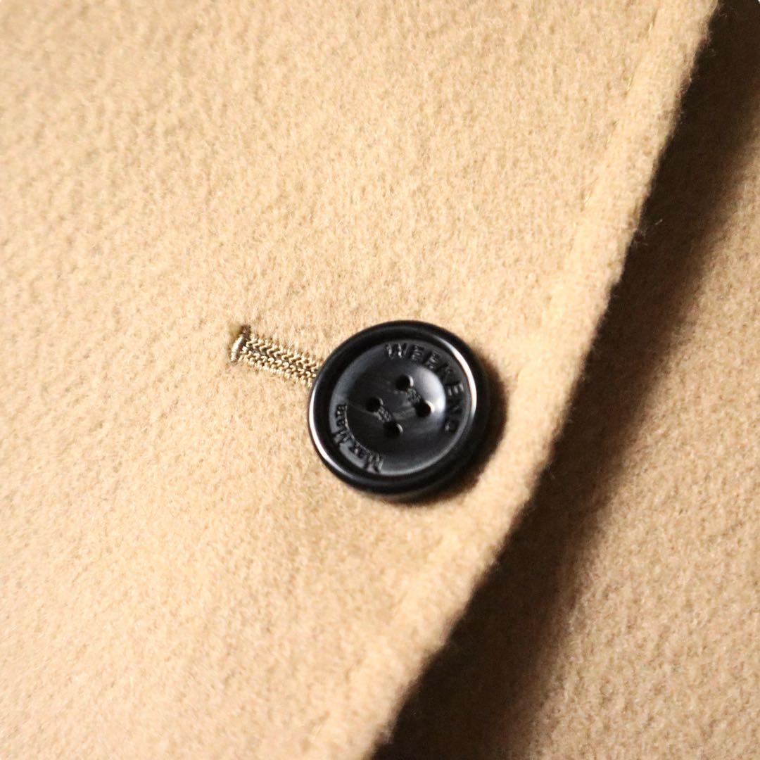 MaxMaraクチートアマーノ　ダブルフェイス　ショートコートキャメルジャケット