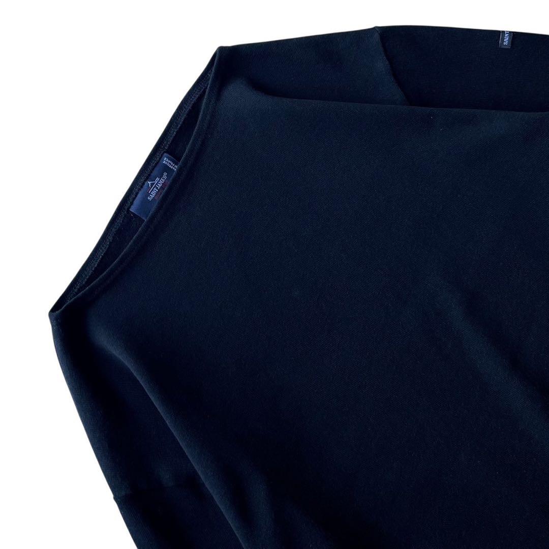 【美品】セントジェームス/ウェッソン/NOIR /黒 T6