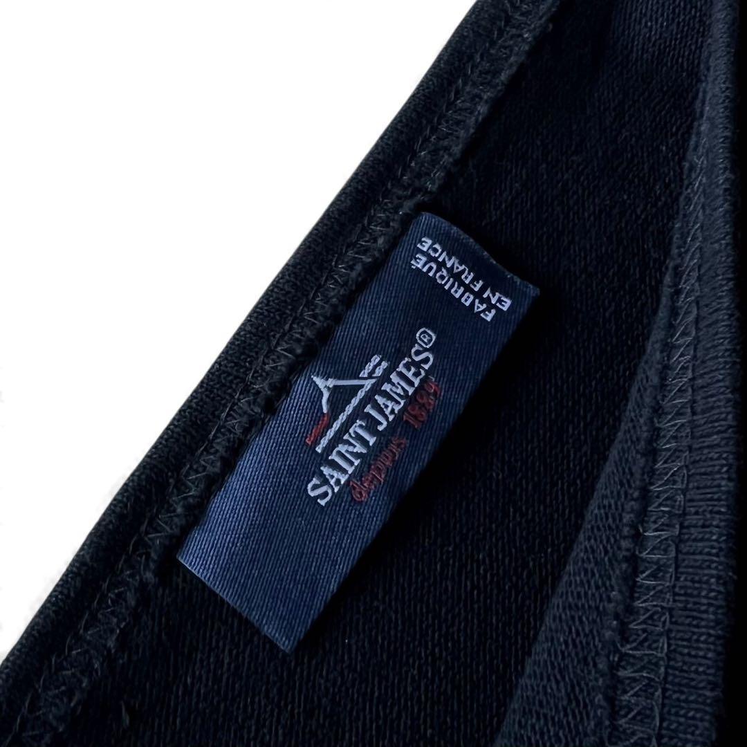 【美品】セントジェームス/ウェッソン/NOIR /黒 T6