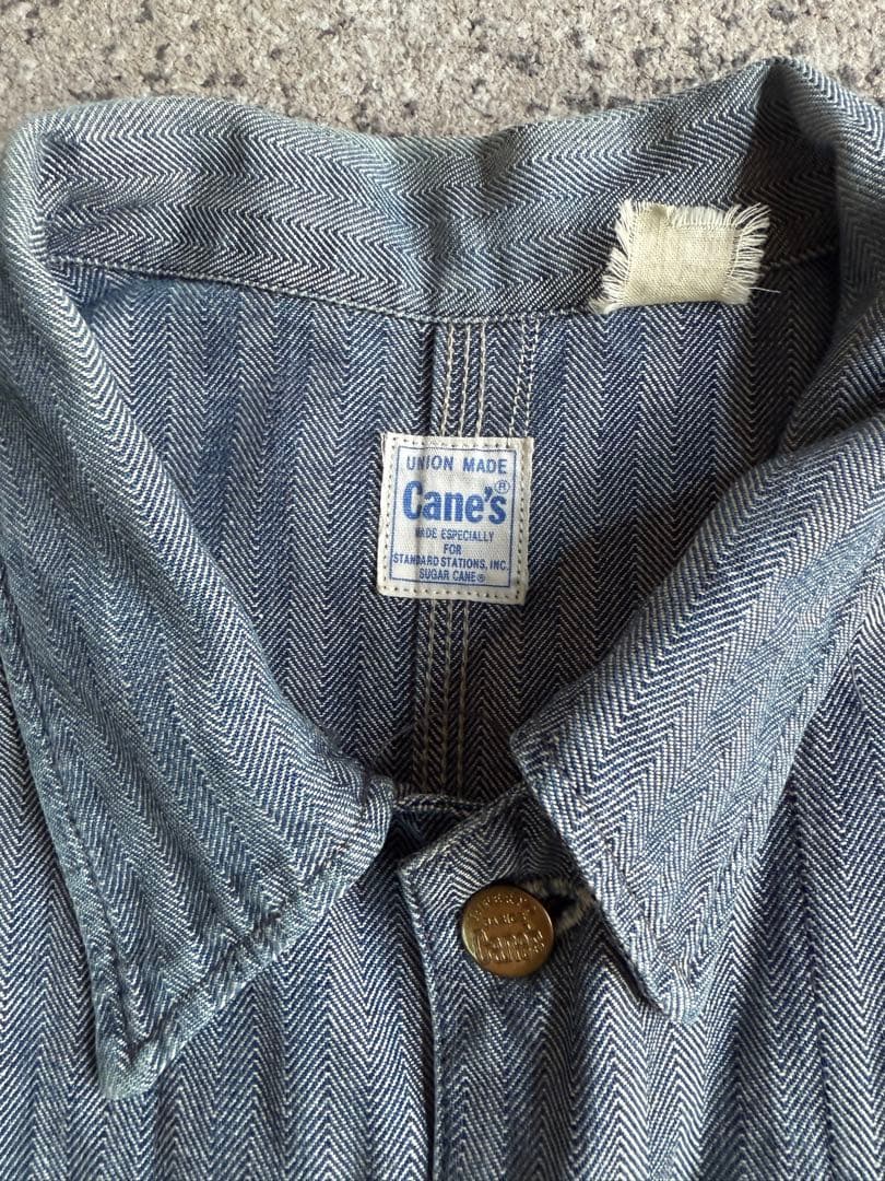 マ*ツ様 SUGARCANE シュガーケーン　カバーオール　ヘリンボーン