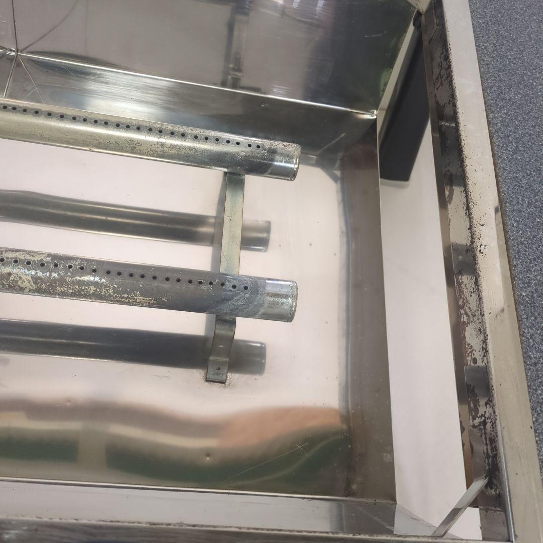 鉄板焼きテーブル　座卓　折りたたみ　92×62㎝　中古　天然ガス