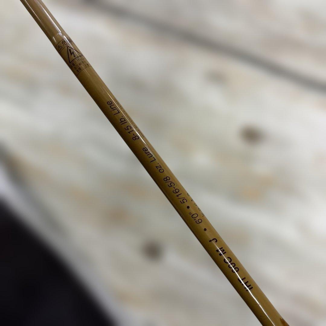 IRON LUNKER バスロッド 木製ハンドル