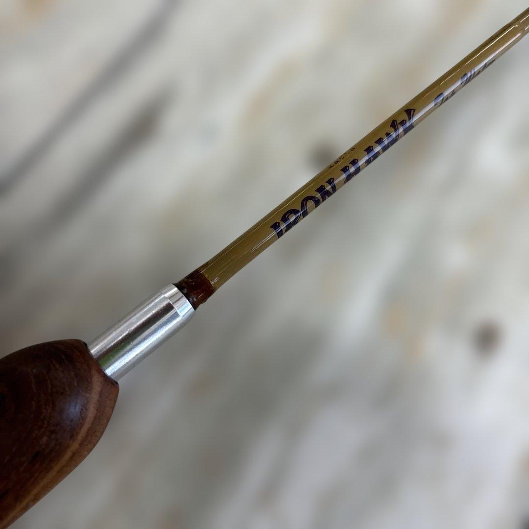 IRON LUNKER バスロッド 木製ハンドル