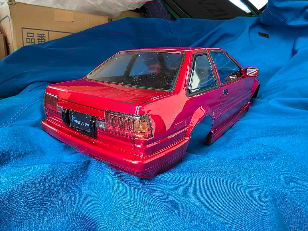 アディクション　AE86トレノ　２ドア　制作済ラジコンホディ