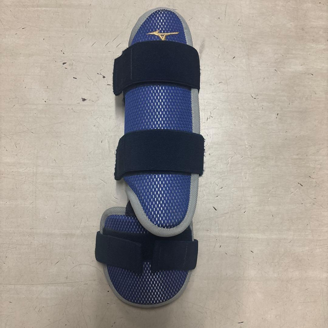 ミズノプロ　フットガード　左打者用