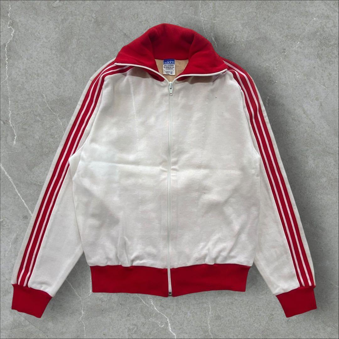 80s デサント製 adidas アディダス セットアップ トラックジャケット