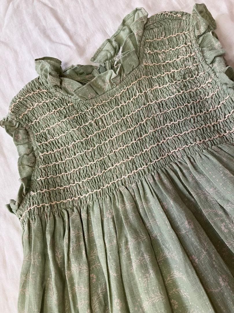 apolina 未使用MIA SMOCK DRESS 7-9y