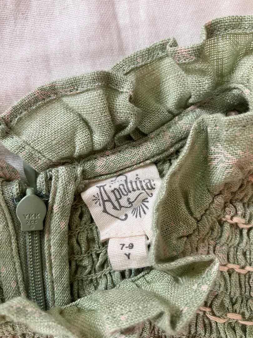 apolina 未使用MIA SMOCK DRESS 7-9y