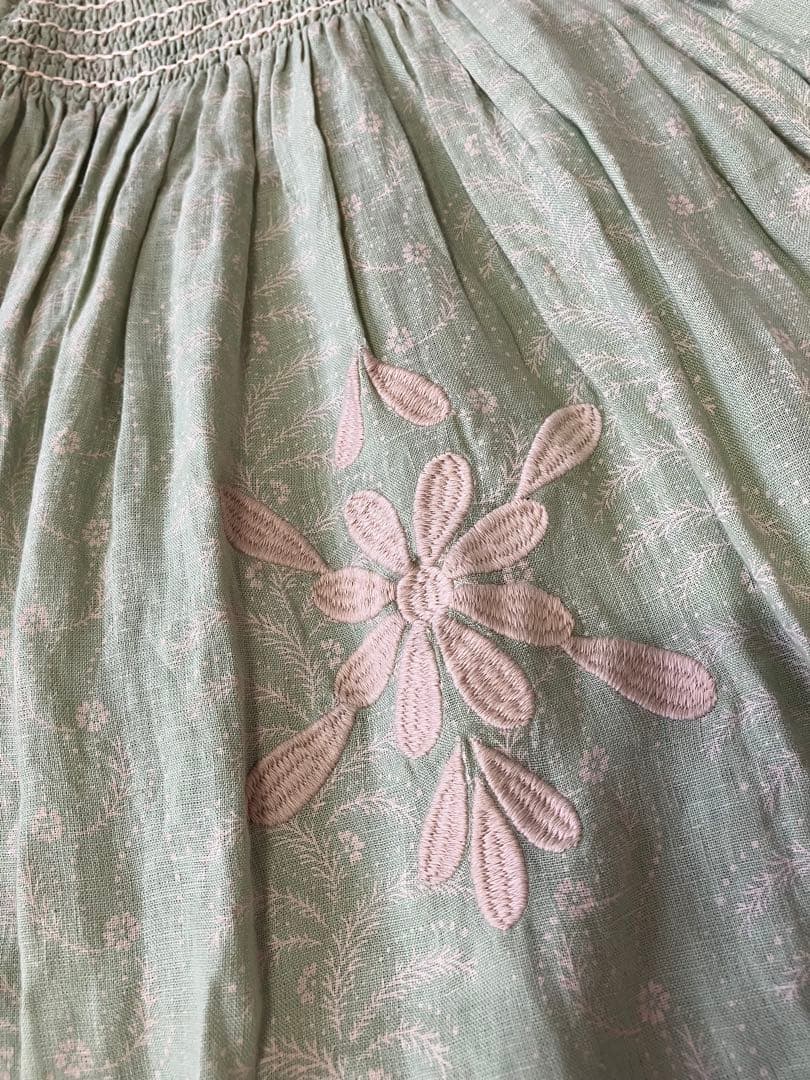 apolina 未使用MIA SMOCK DRESS 7-9y