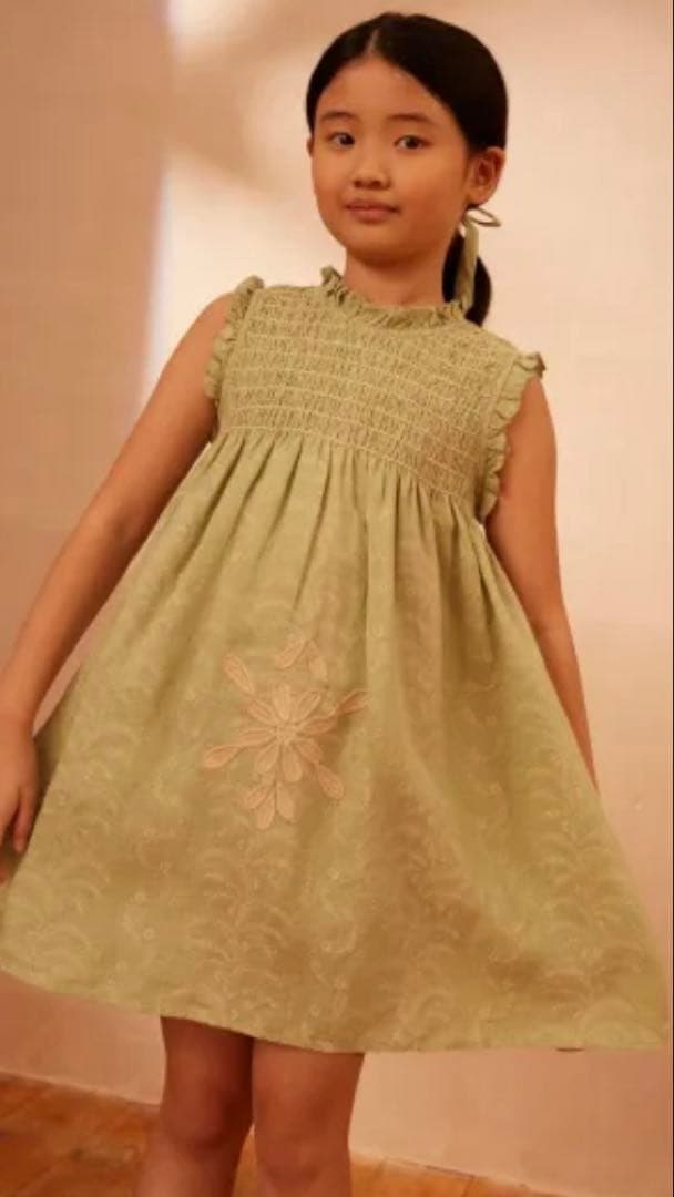 apolina 未使用MIA SMOCK DRESS 7-9y