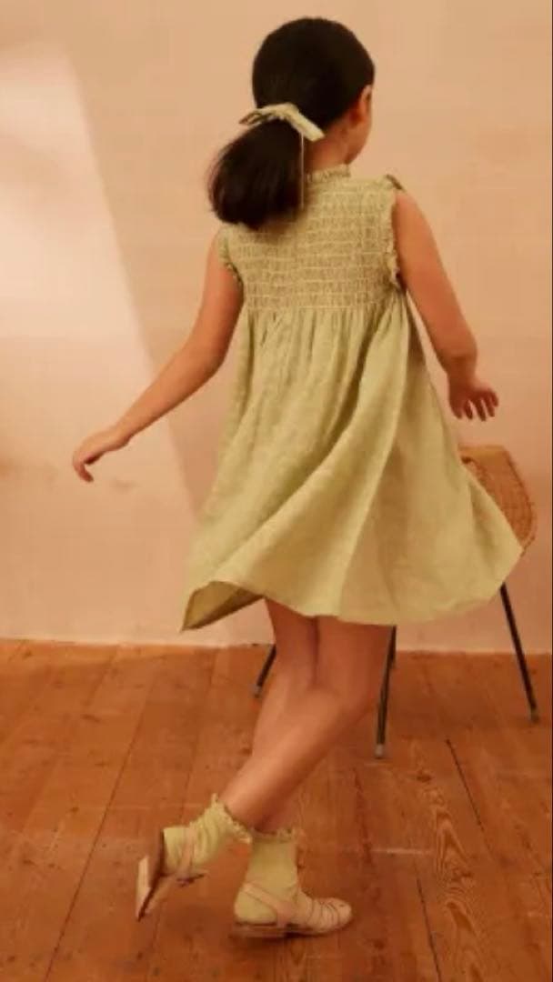 apolina 未使用MIA SMOCK DRESS 7-9y