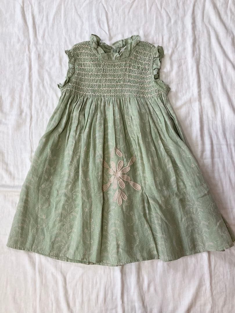 apolina 未使用MIA SMOCK DRESS 7-9y