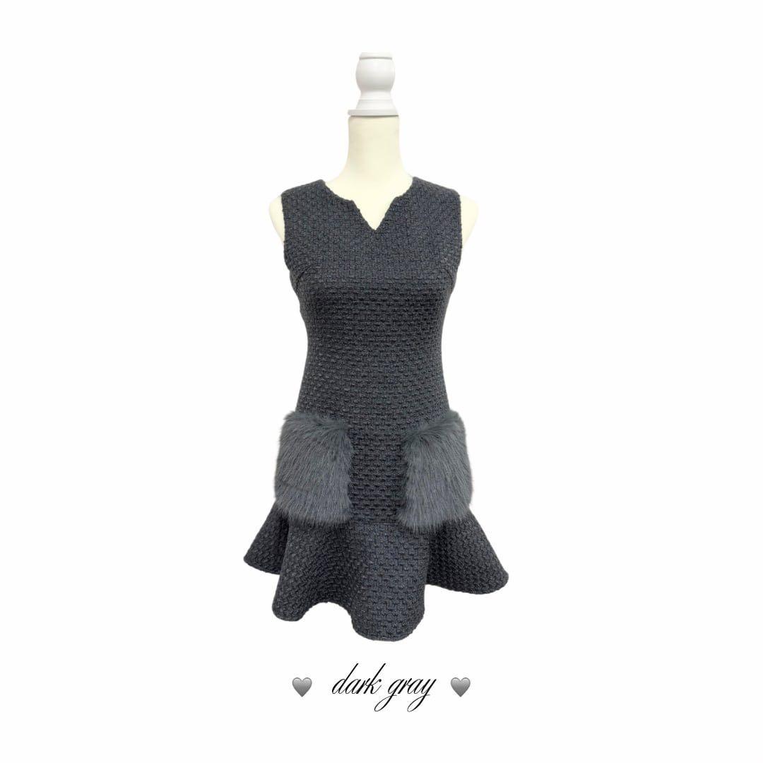 ルミニョン/pocket fur op 2024【ダークグレー】