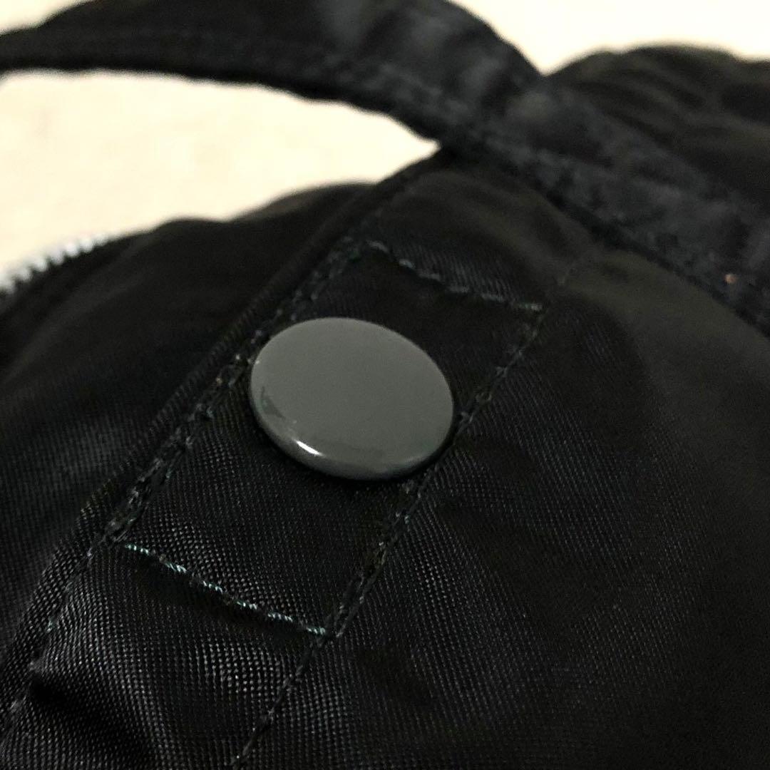 未使用級✨ポーター タンカー ミニダッフルS ハンドバッグ ドラムバック 黒